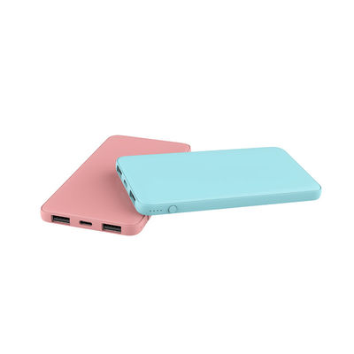 পোর্টেবল 5000mAh 10.8 মিমি আল্ট্রা পাতলা পাওয়ার ব্যাংক