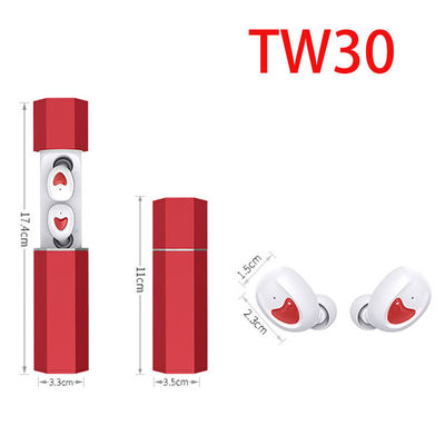 TW30 ইয়ারফোন ব্লুটুথ 5.0 মিনি ইন-ইয়ার ইয়ারবডস হেডসেট বাইনৌরাল হাইফাই স্টেরিও অডিও সাউন্ড হ্যান্ডস ফ্রি গোলমাল হ্রাস