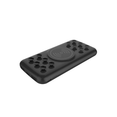 সাকশন কাপ 10000mAh 9V 2A ওয়্যারলেস চার্জ পাওয়ার ব্যাংক