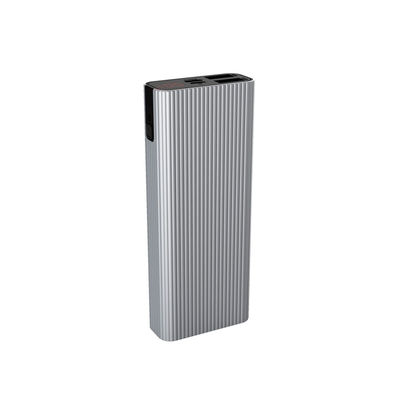 LED ডিসপেই 10000mAh 50 মিমি পোর্টেবল ডুয়াল ইউএসবি পাওয়ার ব্যাংক