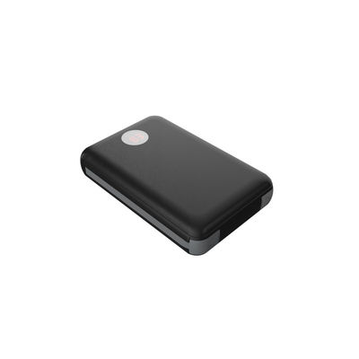 মিনি 10000mAh 22.3 মিমি ইনবিল্ট কেবল পাওয়ার ব্যাংক